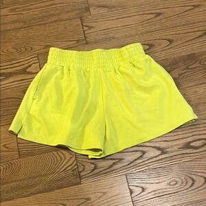 Habitual Neon Yellow Kids Shorts
